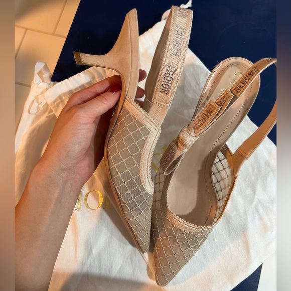 DIOR Women's J'Adior Slingback Pumps - Picture 2 of 8